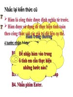 Bài 4: Sử dụng hàm để tính toán -t2 (Trần Thanh Dung)