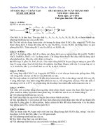 Đề thi HSG TP HCM 2010-2011