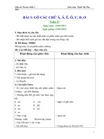 Bài 3 Gõ các chữ â ă ô ơ ư ê đ