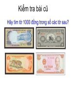 Toán lớp 2 tuần 32 Luyện tập