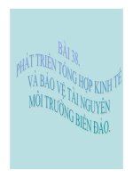 Bài giảng địa lý 9 bài 38