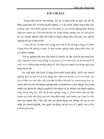 luận văn quản trị kinh doanh đánh giá hoạt động sản xuất kinh doanh về Công ty TNHH Giang Nam