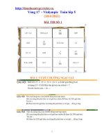 ĐỀ THI VIOLYMPIC LỚP 5- VÒNG 17 NÓNG HỔI