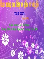 Tiết 106- Chó sói và cừu trong thơ Laphong Ten