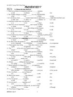 de thi tieng anh lop 9