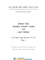 Thuật toán pascal cơ bản nâng cao khó