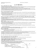 Ôn tâp lý thuyết và một số đề tham khảo