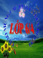 bài 21: Trình bài cô đọng bằng bảng