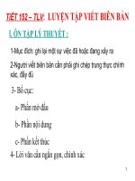 LUYỆN TẬP VIẾT BIÊN BẢN 9