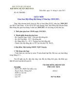 THÔNG BÁO HỌP GIAO BAN THÁNG 4