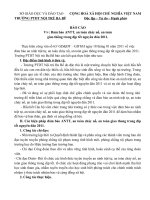 báo cáo ATGT,ATCN,ANTT của trường PTDT Nội trú Ba Bể