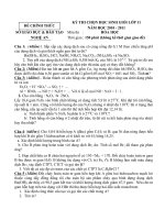 đề hoc sinh giỏi hóa  11