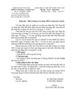 Kếb hoạch vận động ủng hộ người dân Nhật Bản