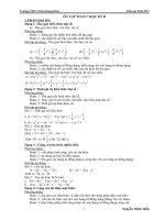 Ôn tập học kì 2 Toán 7