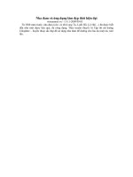 Cây nha đam và ứng dụng làm đẹp