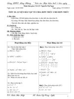 Giáo án buỏi hai toan 8