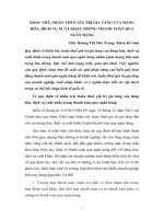 KHẤU TRỪ, HOÀN THUẾ GIÁ TRỊ GIA TĂNG của HÀNG hóa, DỊCH vụ XUẤT KHẨU TRONG THANH TOÁN QUA NGÂN HÀNG