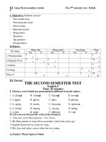 de thi co ma tran tieng anh 9k2 mien nui