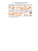 Quy trình rửa tay bằng xà phòng