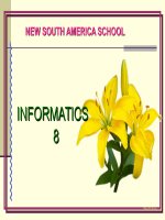 Tin học 8 _ Bài 8