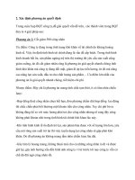 Quyết định quản lý Xác định phương án quyết định