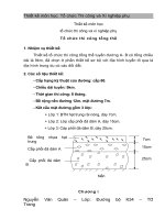 Thiết kế tổ chức thi công tổng thể tuyến đường A- B có tổng chiều dài là 9km với địa hình tuyến đi qua là địa hình trung du có các đồi đất