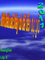 Bài giảng điện tử tham khảo thao giảng, thi GV anh 6 Unit 6 Places  (33)