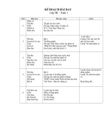 lich bao giang lop 5