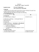 giáo án lớp 2 tuần 9 buổi chiều