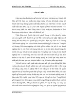 luận văn quản trị kinh doanh một số giải pháp nâng cao năng lực quản trị nguyên vật liệu tại xí nghiệp mỹ á