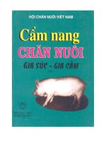 cẩm nang chăn nuôi gia súc gia cầm