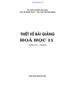 Thiết kế bài giảng hóa 11 NC tập 2