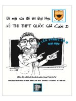 HIDROCACBON , BÍ MẬT ĐỀ THI ĐẠI HỌC KÌ THI THPT QUỐC GIA