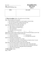 đề kiểm tra 1 tiết kỳ 2-lt