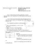 đề thi HS giỏi lý 7 có đáp án