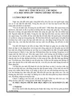 SÁNG KIẾN KINH NGHIỆM PHÁT HUY TÍNH TÍCH CỰC, CHỦ ĐỘNG CỦA HỌC SINH LỚP 7 TRONG GIỜ HỌC MĨ THUẬT