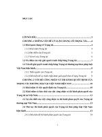 trọng tài thương mại quốc tế những vấn đề lý luận và thực tiễn