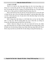 BÁO CÁO CHUYÊN ĐỀ VỀ WORD