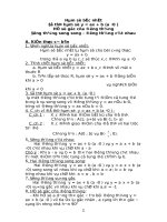 Chuyên đề : Hàm số bậc nhất