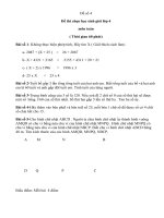 Đề Toán HSG 4 số 4