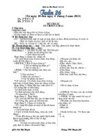 giao an tuan 27 đen 30 lop 1- 5