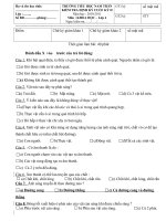 ĐỀ KT CUỐI KỲ 2 -KHOA HỌC-LỚP 4-2011