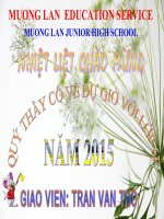 Bài giảng điện tử tham khảo thao giảng, thi GV Anh 6 Unit 9 The body (17)