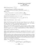 TỔNG HỢP ĐỀ THI THPT QUỐC GIA NĂM 2015 MÔN TOÁN