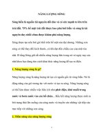 tiểu luận khoa quản lý năng lượng đề tài NĂNG LƯỢNG SÓNG