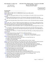 ĐỀ THI ĐẠI HỌC CAO ĐẲNG 2008