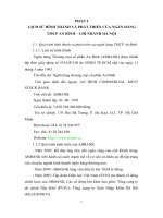 luận văn tài chính ngân hàng KẾT QUẢ SẢN XUẤT – KINH DOANH CỦA NGÂN HÀNG TMCP AN BÌNH-CHI NHÁNH HÀ NỘI GIAI ĐOẠN 2009-2010