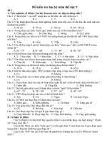 de kiem tra hoc ki the duc 9 ki 2