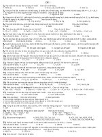 de 1 trac nghiem hoa 8