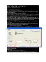TẶC CÔNG TỬ BÀY CÁCH IN